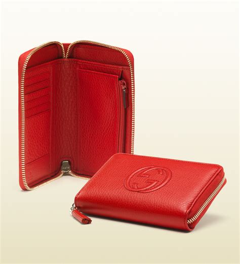 gucci womens wallet red|genuine gucci women wallet.